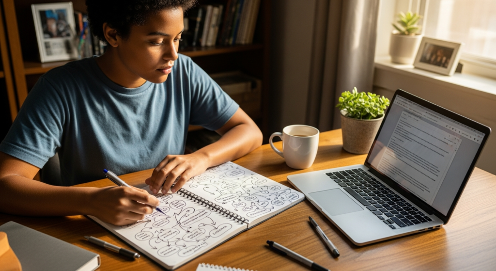 How to Start the Common App Essay: A Step-by-Step Process for Rising Seniors - Rising senior brainstorming Common App essay topics - Coach Tony Le egelloC