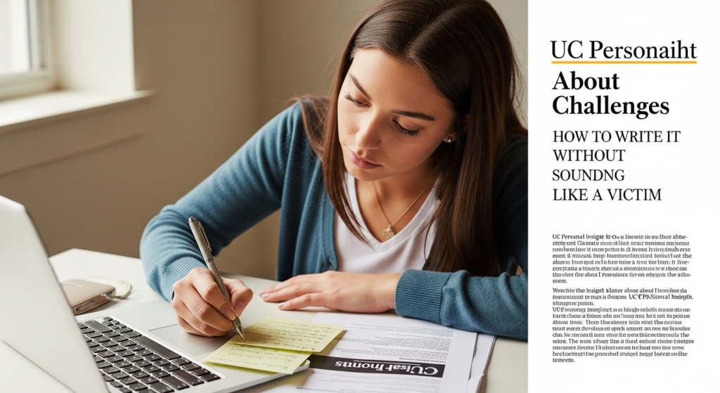 The UC Personal Insight Question About Challenges: How to Write It Without Sounding Like a Victim - editorial 1 - Coach Tony Le egelloC